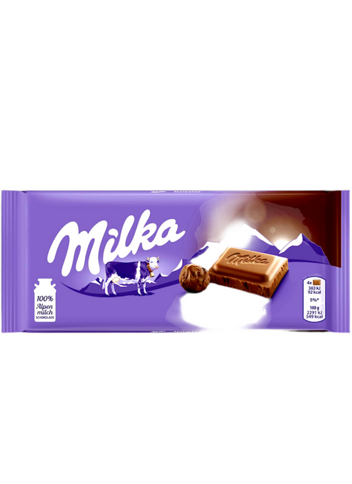 MILKA Chocolate Bar Noisette Praline