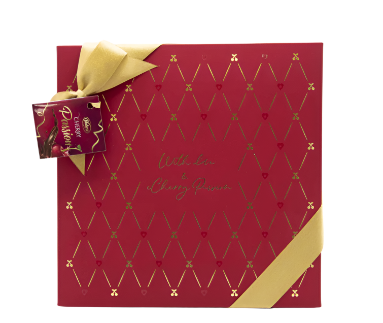 BOMBONIERKA CHERRY PASSION PASSION GIFT BOX, CHOCOLATE GIFT