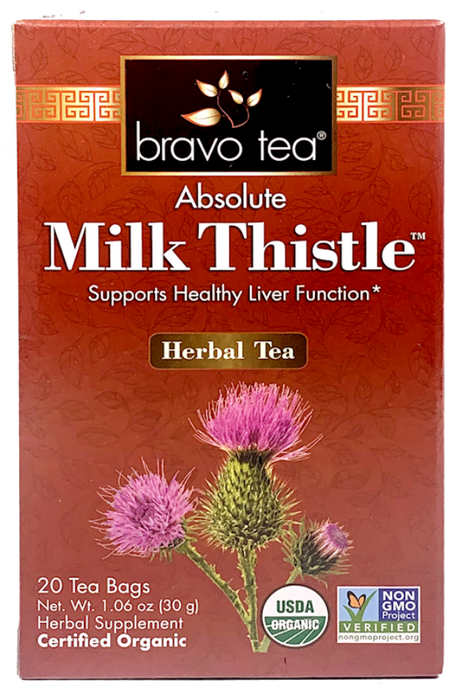 BRAVO Organic Tea Absolute Milk Thistle