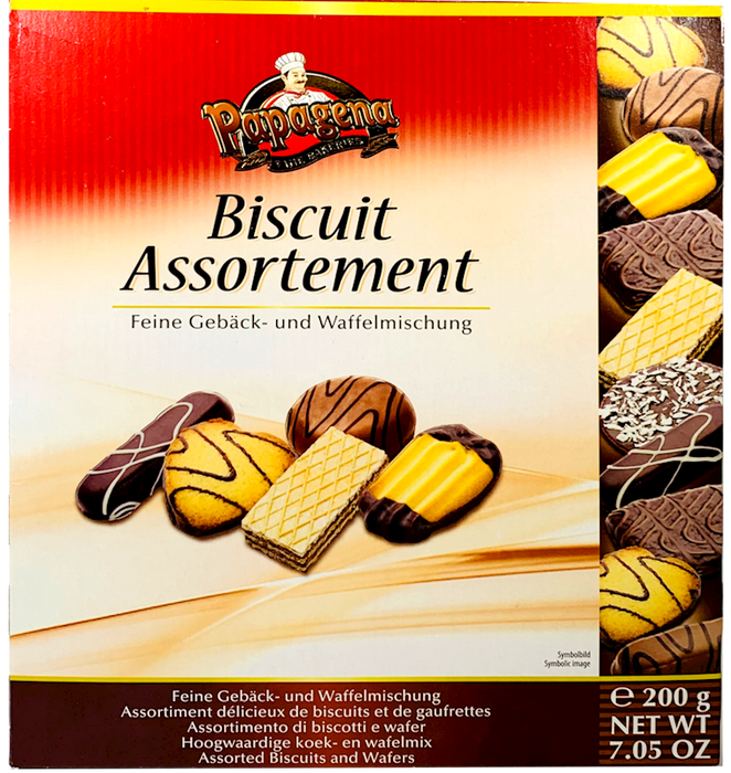 Papagena, Biscuit Assortment, Germany, 200g Gift Box