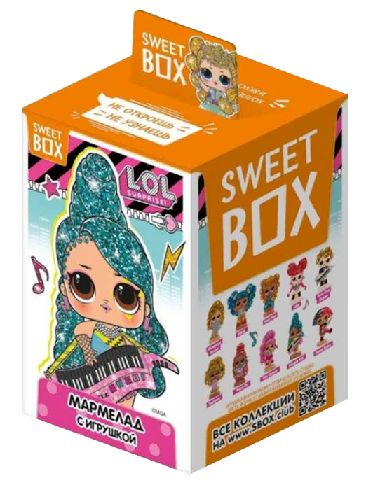 CANDY SWEET BOX "LOL" GUMMIES + TOY