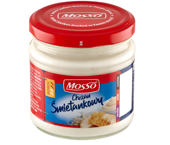 CHRZAN SMIETANKOWY,HORSERADISH, MOSSO