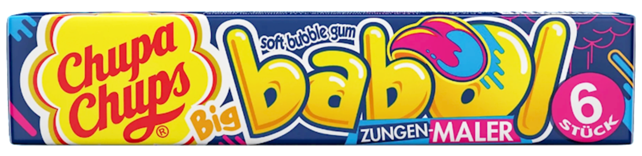 CHUPA CHUPS Big Babol Gum "Zungen maler", Holland
