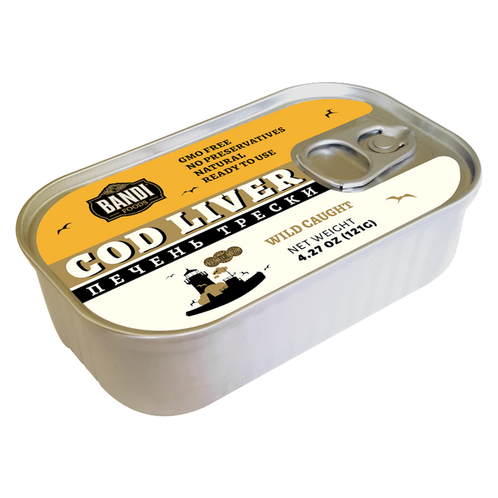 COD LIVER BANDI 121G