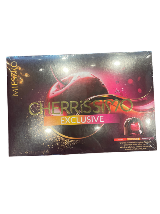 MIESZKO CHERRISSIMO EXCLUSIVE,BOMBONIERKA, MERRY CHRISTMAS,285G
