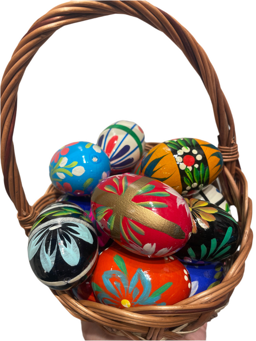 DREWNIANA PISANKA,ARTISAN WOOD EASTER, LALIX,20G