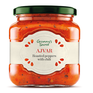 Grannys Secret Ajvar Roasted Pepper & Chili 550g