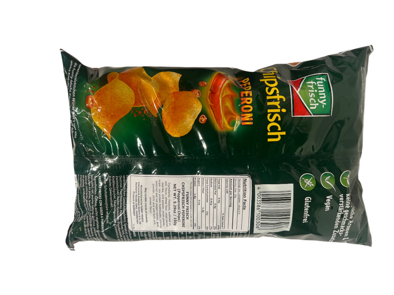 Funny Frisch Chipsfrisch Peperoni, Gluten Free 5.29oz (150g)