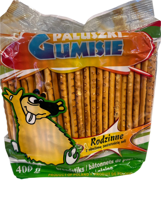 GUMISIE - PRETZEL STICKS DIET,PALUSZKI DIETETYCZNE,400G