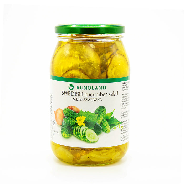 Salatka szwedzka, Swedish cucumber salad, Runoland