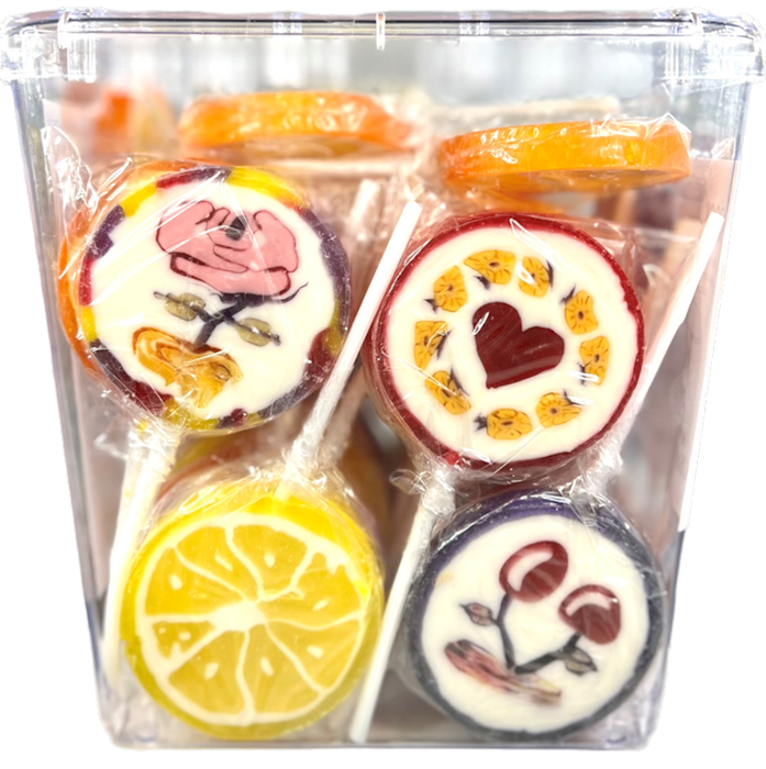LIZAKI GRAN-PIK Large Fruit Flavor one Lollipop