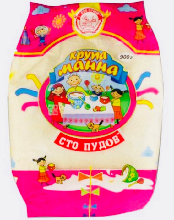 STO PUDOV SEMOLINA 900G MANNA