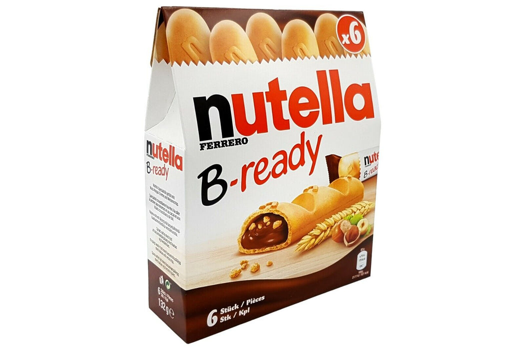 NUTELLA B-READY WITH HAZELNUT AND COCOA 132G