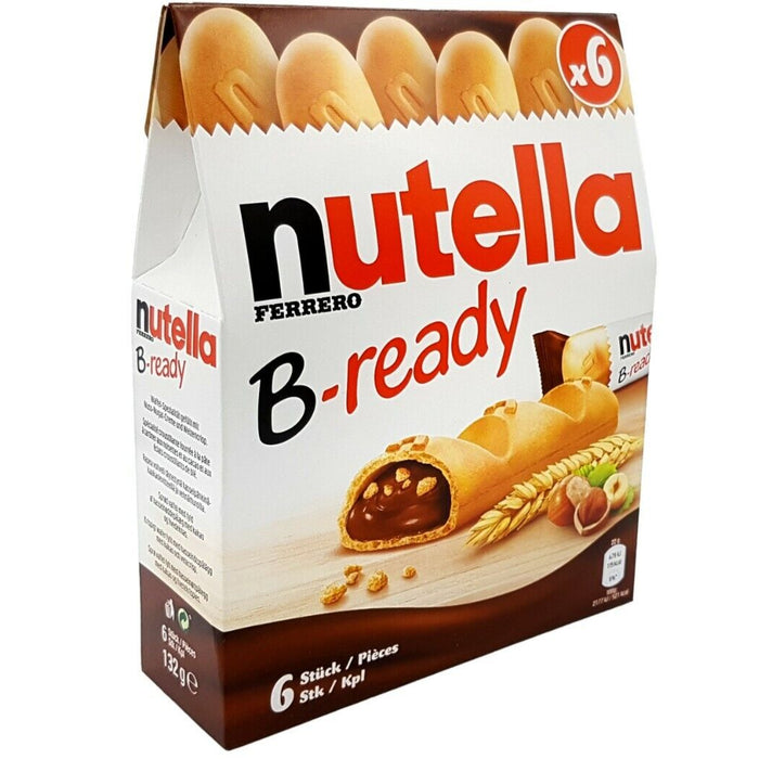 NUTELLA B-READY WITH HAZELNUT AND COCOA 132G