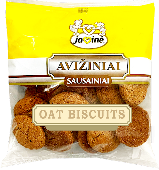OAT BISCUITS, LITHUANIA, 350G