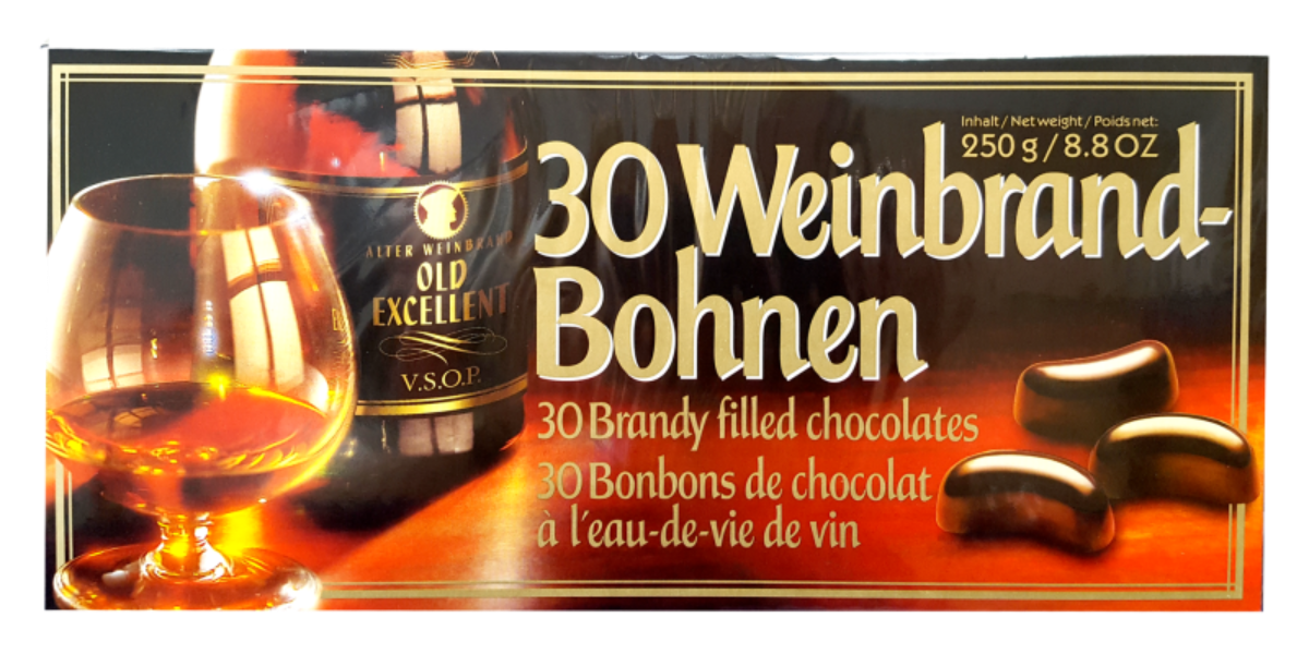 OLD EXCELLENT Brandy filled Chocolates Brandy Beans