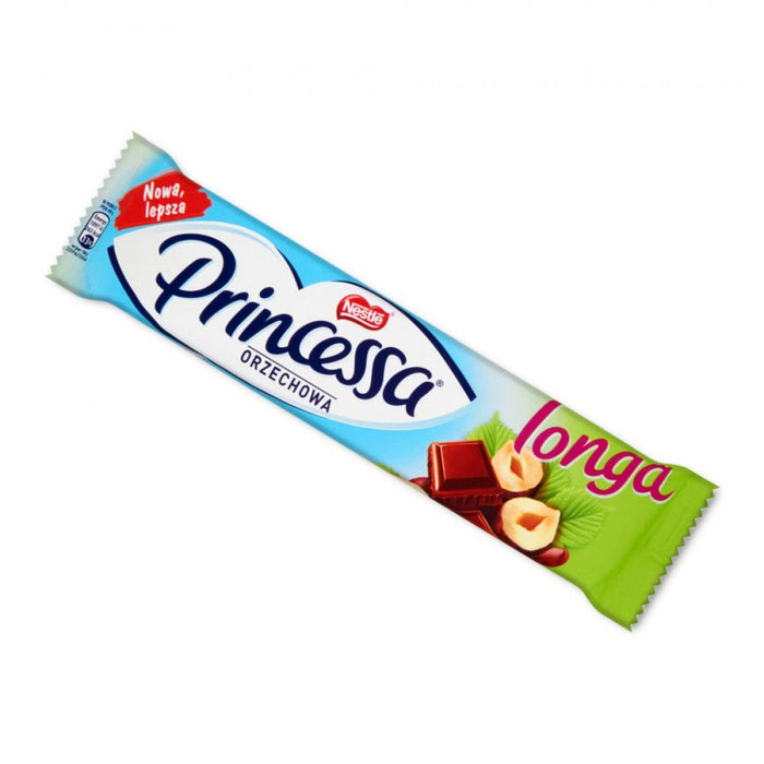 PRINCESSA CHOCOLATE WAFER WITH HAZELNUTS 45G