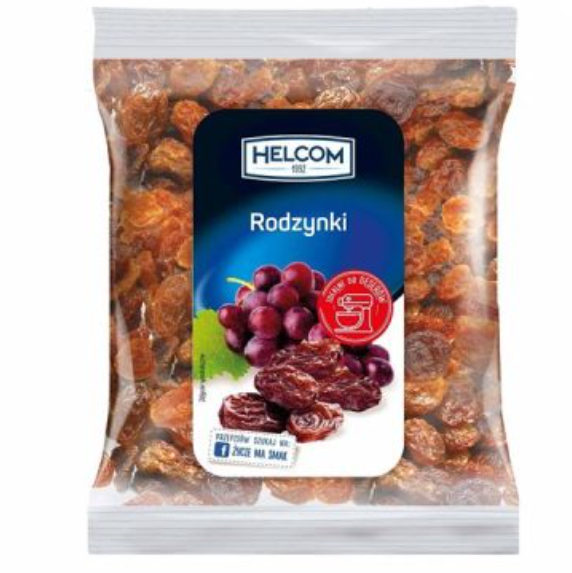 RODZYNKI,RAISINS, HELCOM, 200G