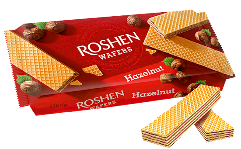 ROSHEN Wafers Hazelnut Cream
