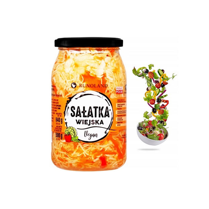 Salatka wiejska, Vegan Salad, Runoland Country Salad