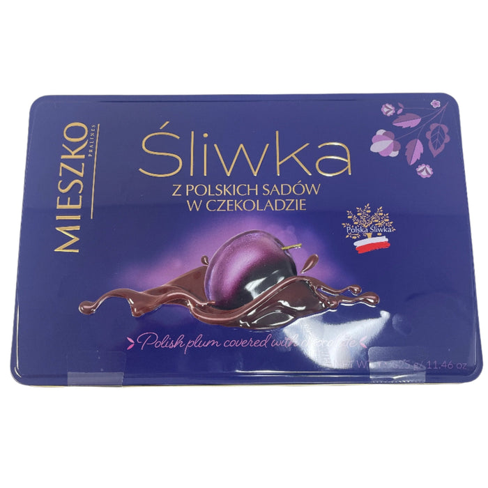 SLIWKA W CZEKOLADZIE,PLUM IN CHOCOLATE, CHRISTMAS EDITION, MIESZKO,325G