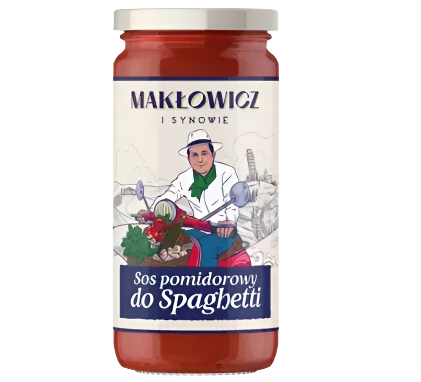 SPAGHETTI TOMATO SAUCE, SOS POMIDOROWY DO SPAGHETTI, MAKLOWICZ