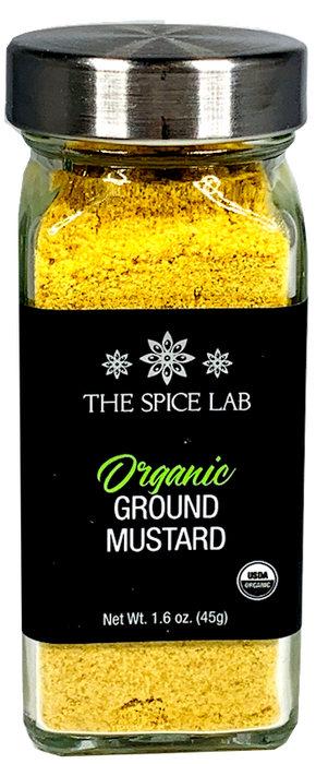 ORGANIC GROUND MUSTARD , 1.6OZ