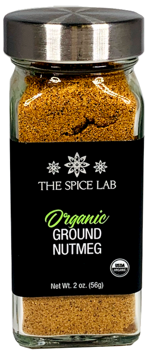 ORGANIC GROUND NUTMEG, 2OZ