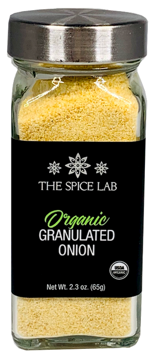 ORGANIC GRANULATED ONION, 2.3OZ