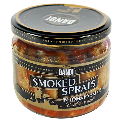 Bandi Smoked Sprats in Tomato Sauce 280G Glass Jar