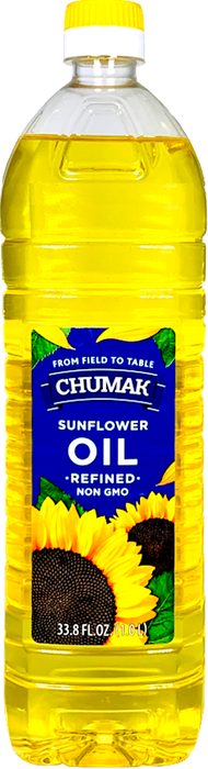 SUNFLOWER OIL REFINED,CHUMAK, UKRAINE, 1L