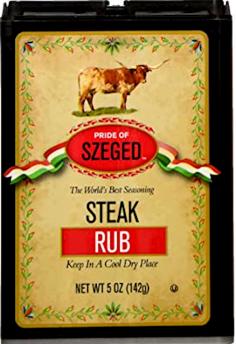 SZEGED Seasoning Steak Rub