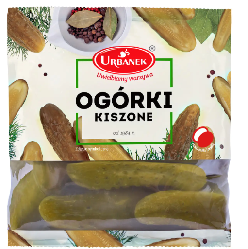 OGORKI KISZONE W WORECZKACH URBANEK, CUCUMBERS