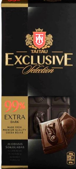 TaiTau Dark Chocolate 99%