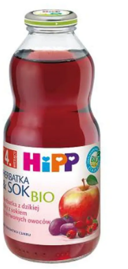 HIPP-WILD ROSEHIP TEA DRINK, HERBATKA I SOK