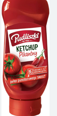 KETCHUP PIKANTNY PUDLISZKI, 700G