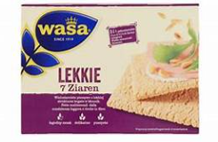 Wasa LEKKIE 7 ZIAREN Light Rye Crispbread 140G