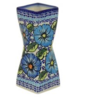 POLISH POTTERY,BOLESLAWIEC, WAZON
