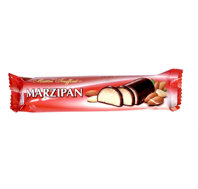 MAÎTRE TRUFFOUT Chocolate Bar "Marzipan" in Chocolate, Germany, 100g