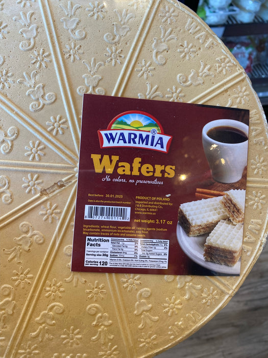 WAFLE, ANDRUTY OKRAGLE, DEKORACYJNE,WARMIA