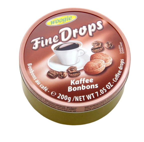 WOOGIE "Fine Drops" Coffe Candies, Austria, 200g