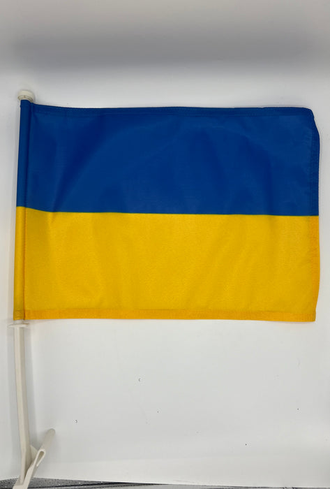 Ukraine Car Flag