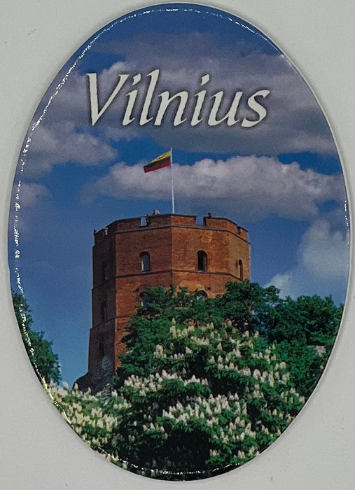 Magnet "Vilnius", Oval