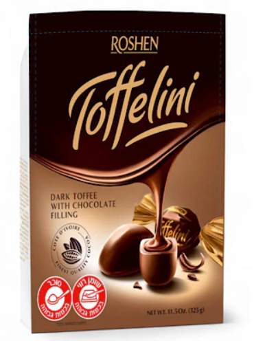 Toffelini Toffee Chocolates - Roshen - 325g