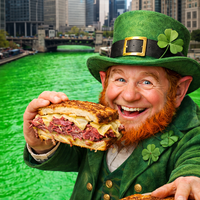 🍀 St. Patrick’s Day Food Traditions & The Best Corned Beef Reuben in Town