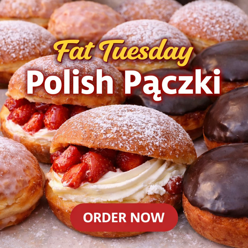 Fat Tuesday Polish Donuts Paczki – Pre-Order