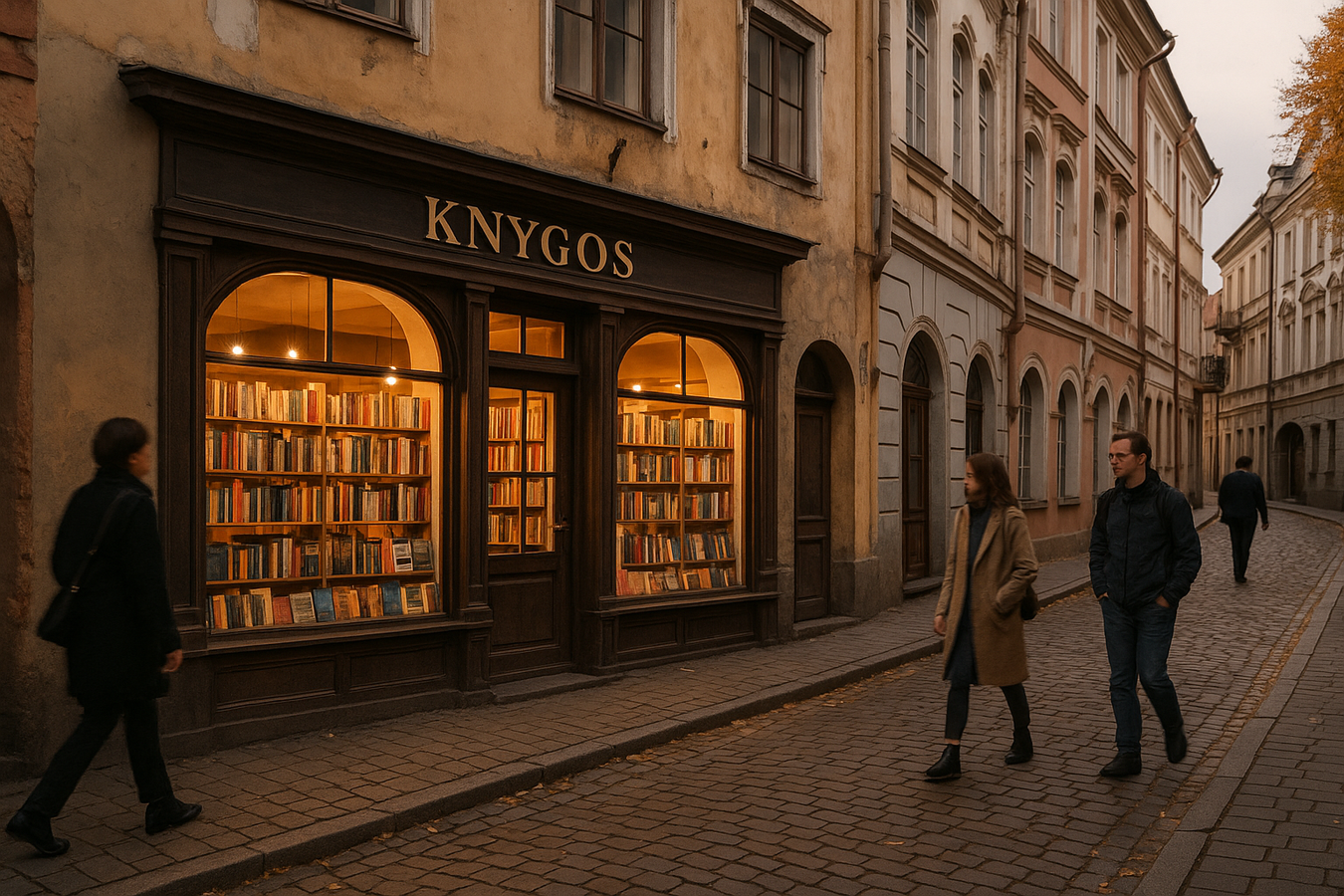 Lithuanian book store Knygynas