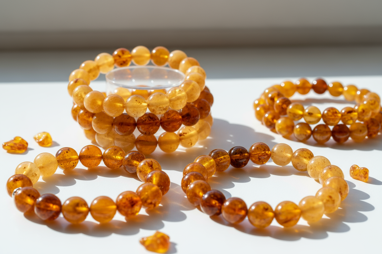 Baltic Amber Bracelets – Natural Beauty, European Craftsmanship