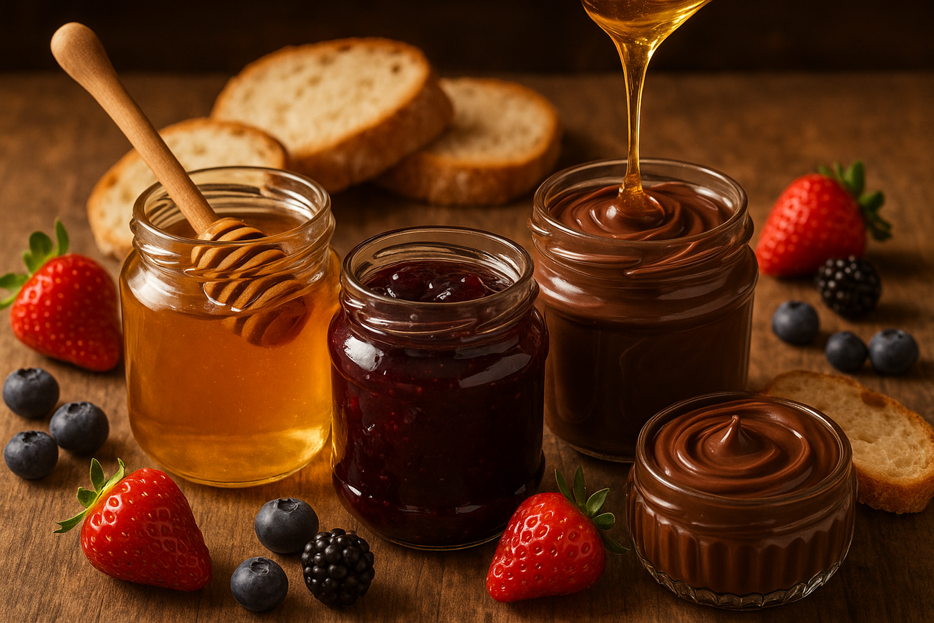 European Honey, Jams, Preserves & Spreads – Natural Taste from Forests and Gardens