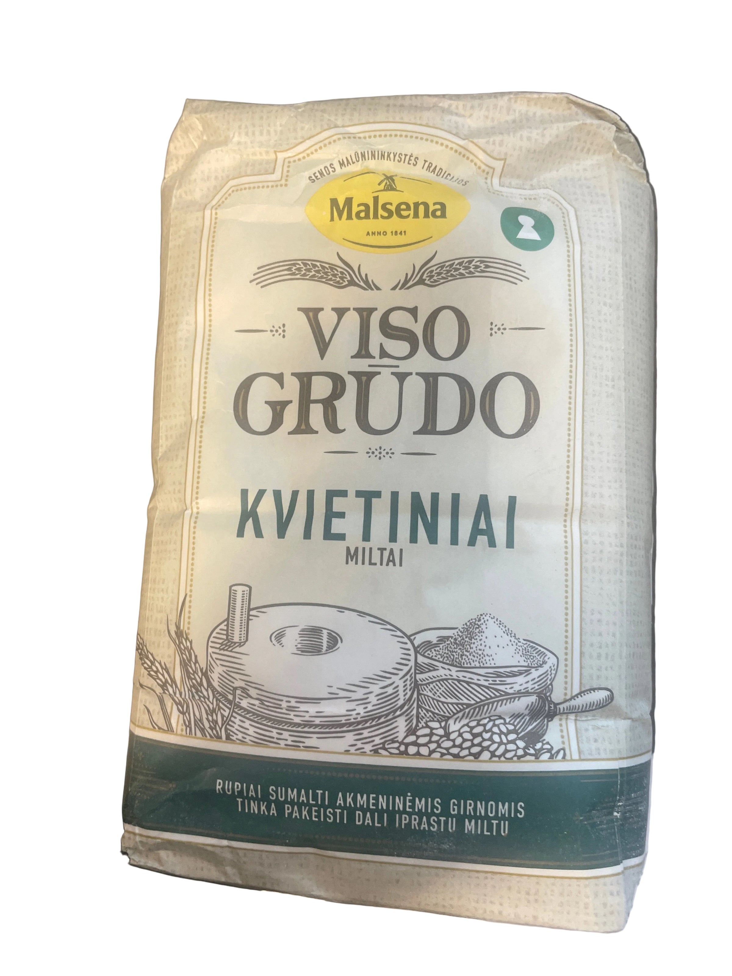 VISO GRUDO Whole grain wheat flour MALSENA.
